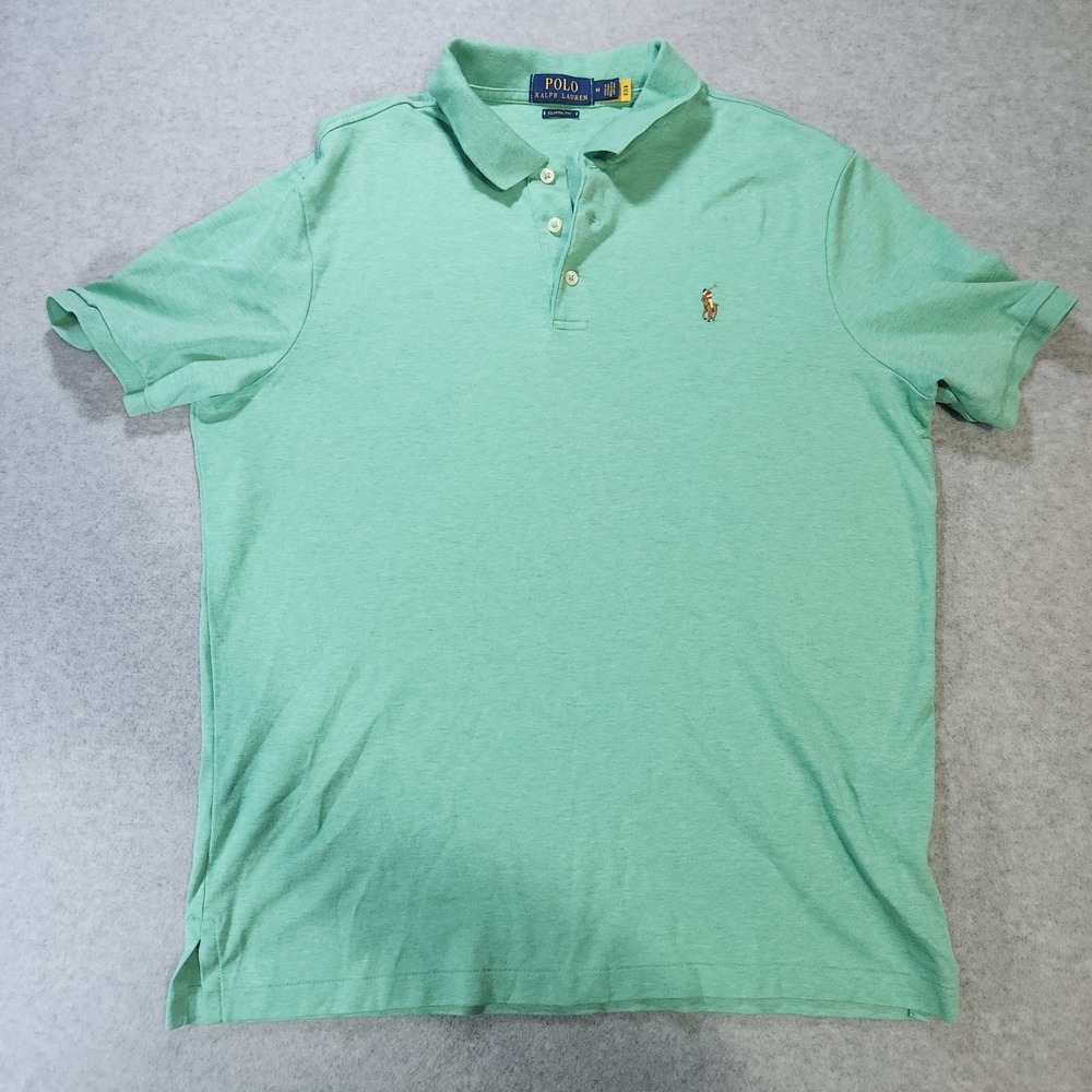 Polo Ralph Lauren Classic Fit Shirt Men's Medium Green